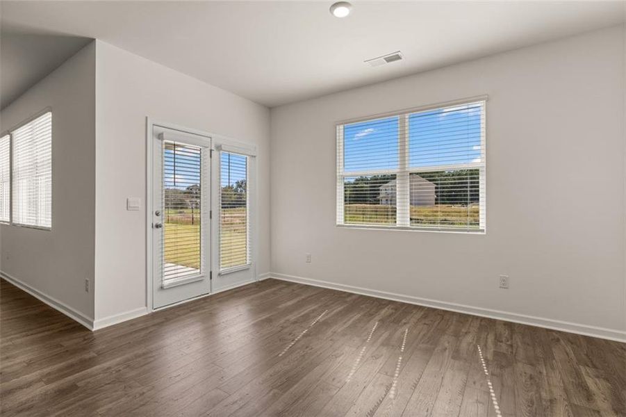 Spacious, unfurnished interior of a new home in Preserve at Dove Creek, Statham (Image 34).