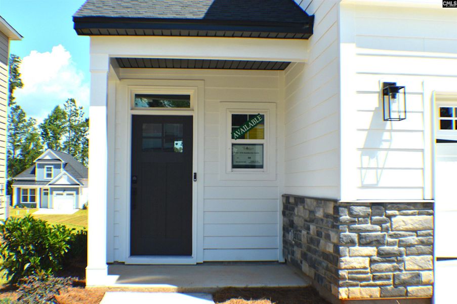 Exterior details and patio area of a home in Bickley Station, Irmo (Image 3). Exterior details and patio area of a home in Bickley Station, Irmo (Image 3).