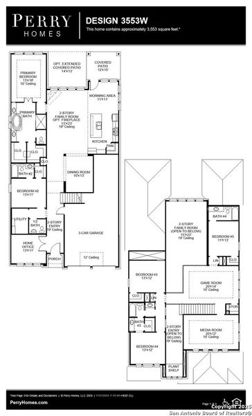 2D floor plan layout of this home in Alsatian Oaks 50', Castroville, TX (Image 3). 2D floor plan layout of this home in Alsatian Oaks 50', Castroville, TX (Image 3).