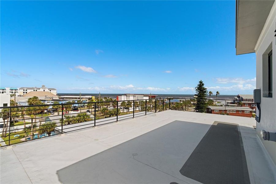 Exterior details and patio area of a home in , New Smyrna Beach (Image 66).