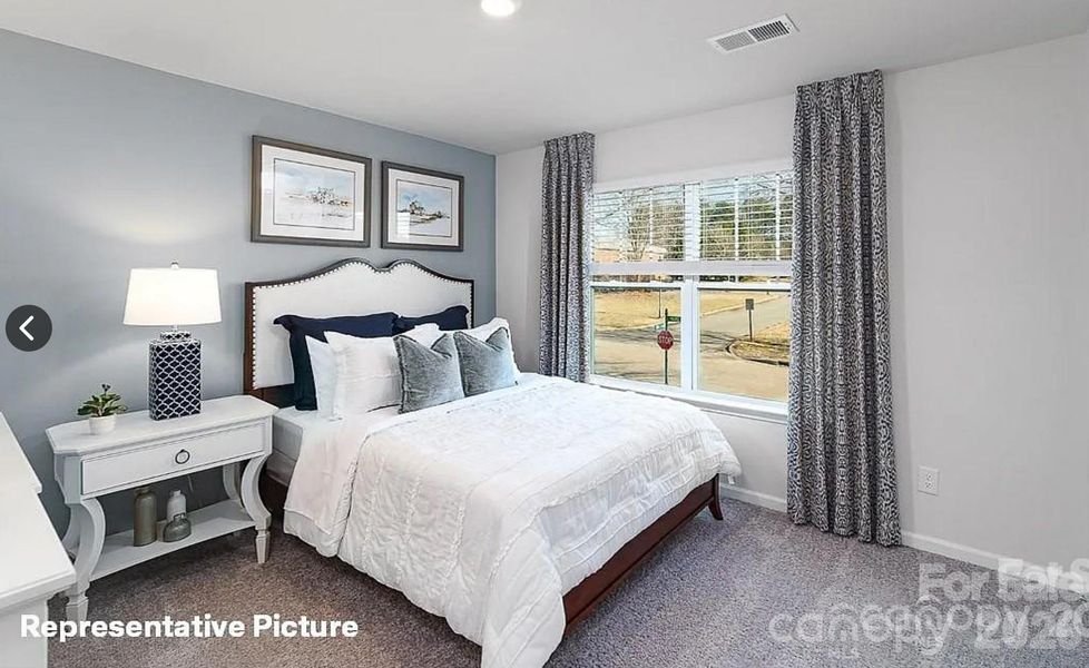 Furnished interior view inside a new home in Brinkley Ridge, Kings Mountain (Image 21).