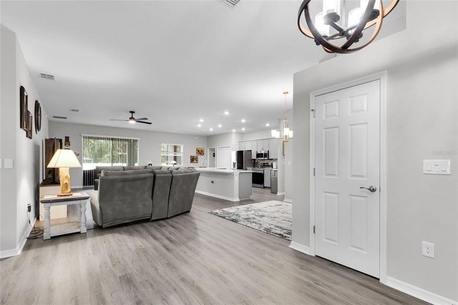 Furnished interior view inside a new home in , Ocala (Image 11).