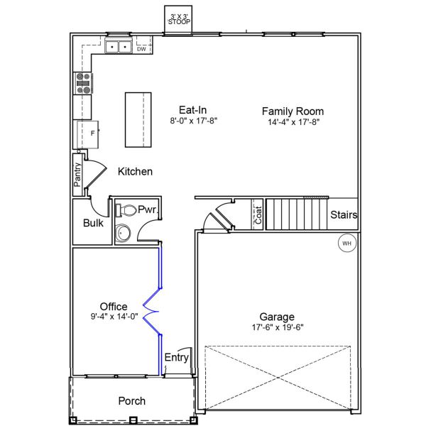 2D floor plan layout of this home in Richmond Hill, Inman, SC (Image 3). 2D floor plan layout of this home in Richmond Hill, Inman, SC (Image 3).
