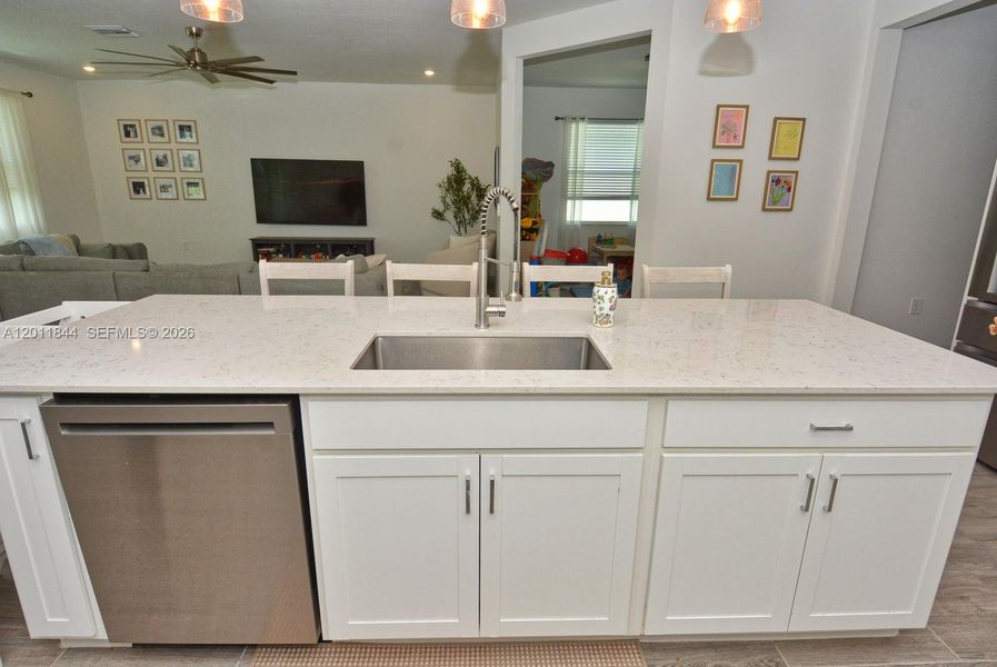 Furnished interior view inside a new home in Central Park, Port St. Lucie (Image 4).