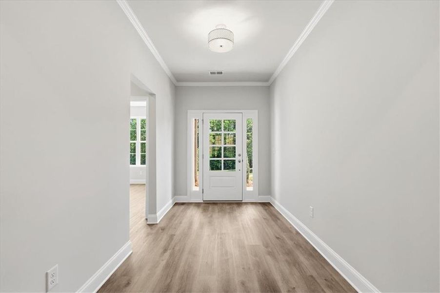 Spacious, unfurnished interior of a new home in , Monroe (Image 45).