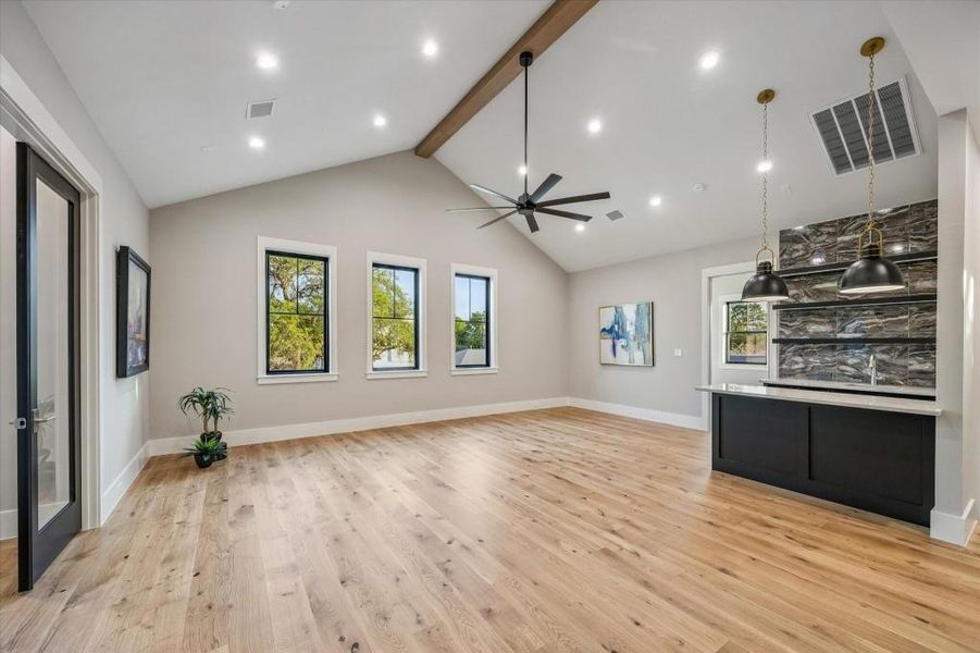 Spacious, unfurnished interior of a new home in , Houston (Image 23). Spacious, unfurnished interior of a new home in , Houston (Image 23).