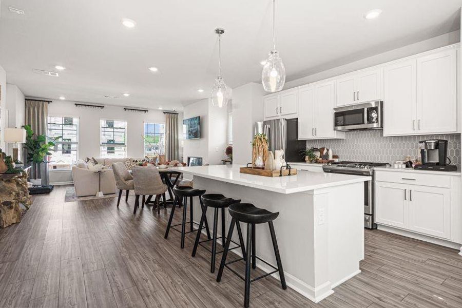 Furnished interior view inside a new home in Rosewood Farm, Lawrenceville (Image 41).