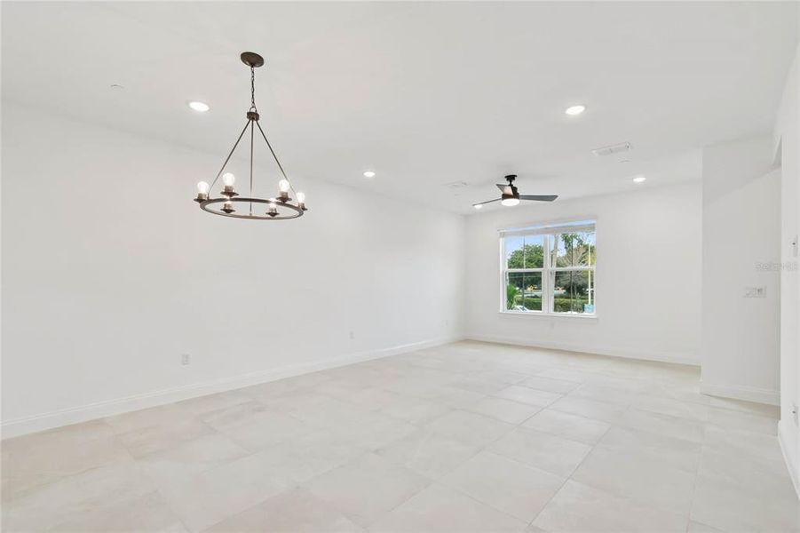 Spacious, unfurnished interior of a new home in Townes at Northlake, Oviedo (Image 15).