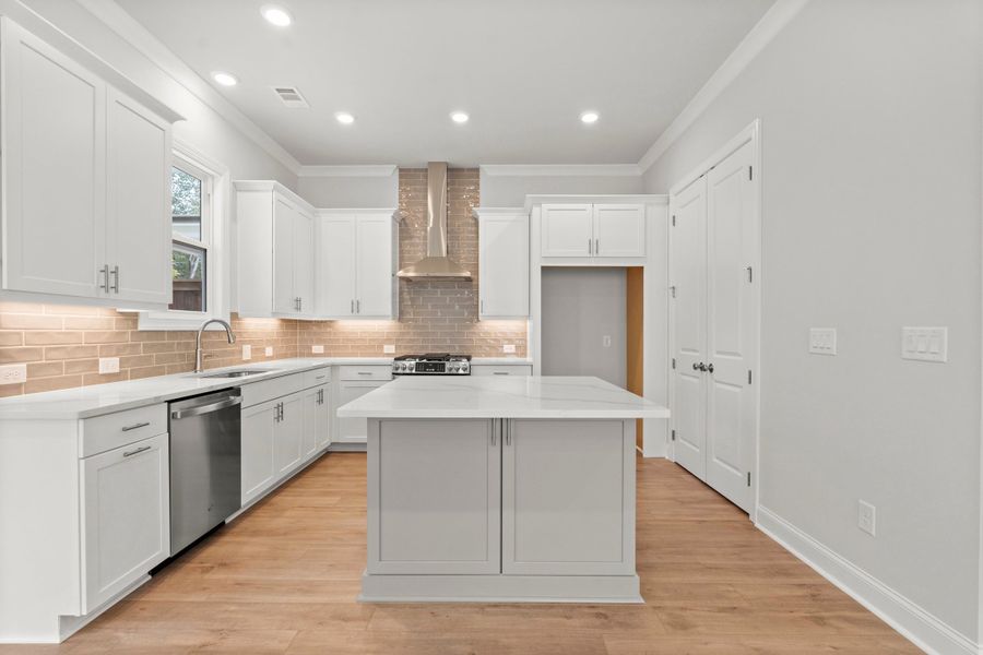 Representative furnished interior of a home built from the The Castleberry by The Providence Group in Palisades Single Family, Cumming (Image 12).
