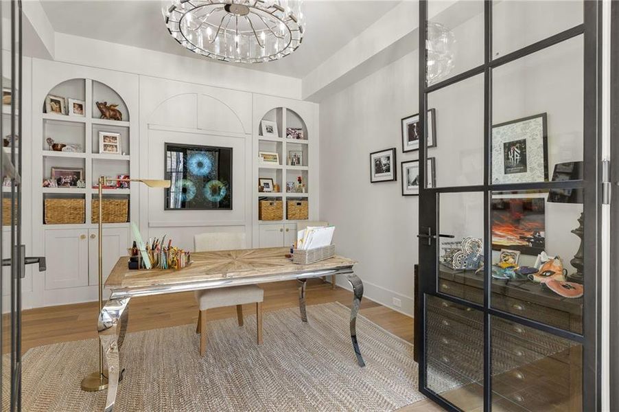 Furnished interior view inside a new home in , Chattahoochee Hills (Image 14).