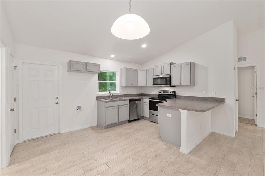 Furnished interior view inside a new home in , Ocala (Image 3).