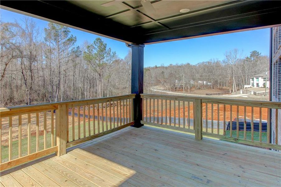 Exterior details and patio area of a home in , Conyers (Image 22).