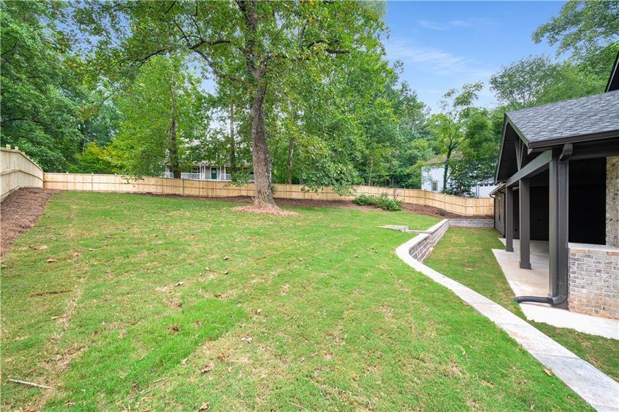 Exterior details and patio area of a home in , Powder Springs (Image 33).