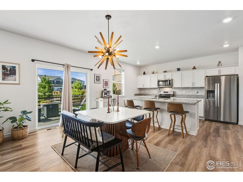 Furnished interior view inside a new home in Mallard Ridge, Johnstown (Image 10).