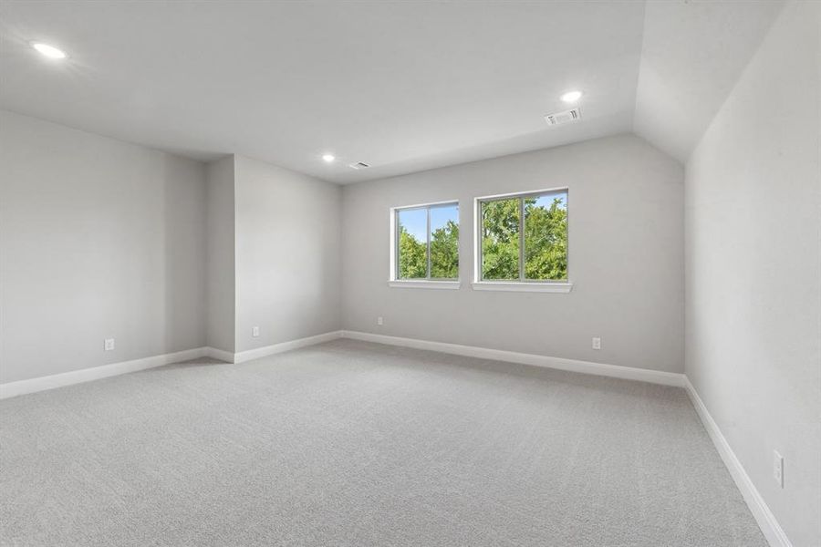 Spacious, unfurnished interior of a new home in South Pointe  Village Series, Mansfield (Image 22).