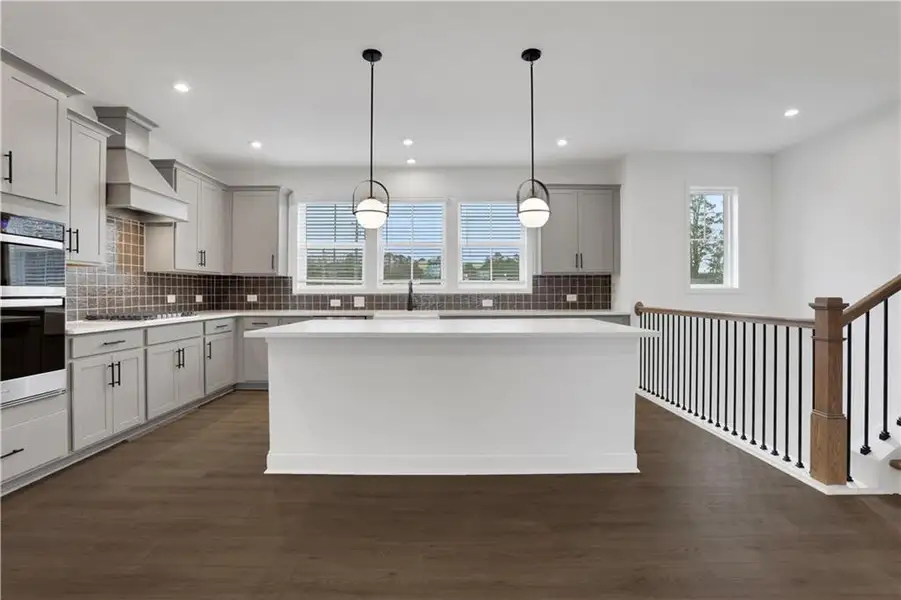 Furnished interior view inside a new home in Towne Village at Suwanee Dam, Sugar Hill (Image 4).
