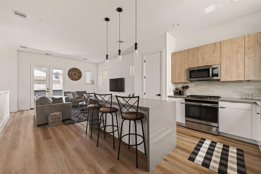 Furnished interior view inside a new home in , Houston (Image 11). Furnished interior view inside a new home in , Houston (Image 11).