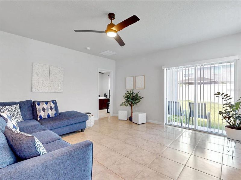 Furnished interior view inside a new home in , Davenport (Image 8).