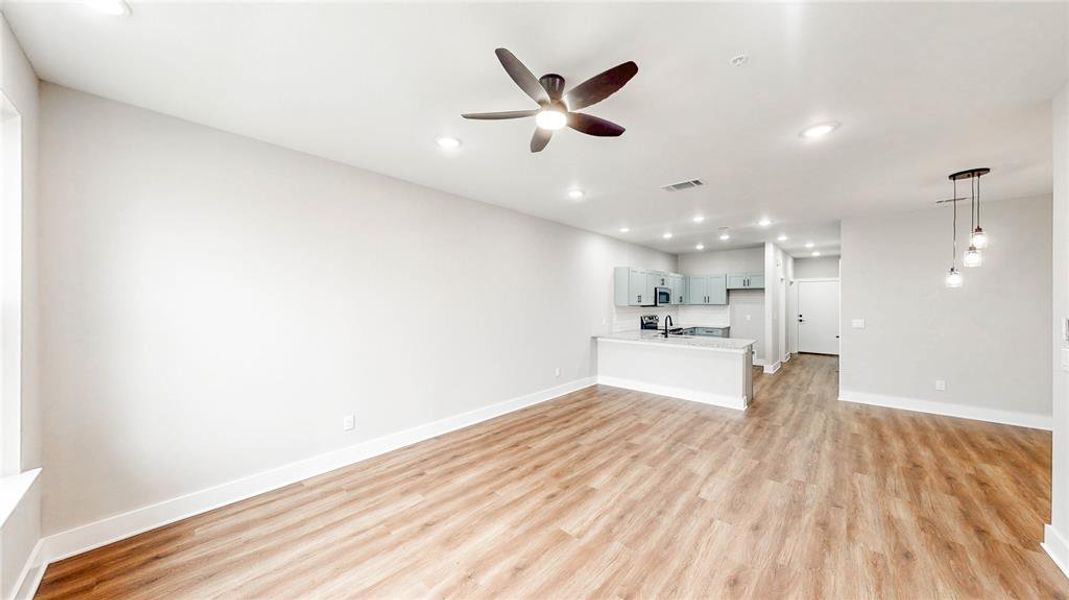 Spacious, unfurnished interior of a new home in , Denton (Image 15). Spacious, unfurnished interior of a new home in , Denton (Image 15).