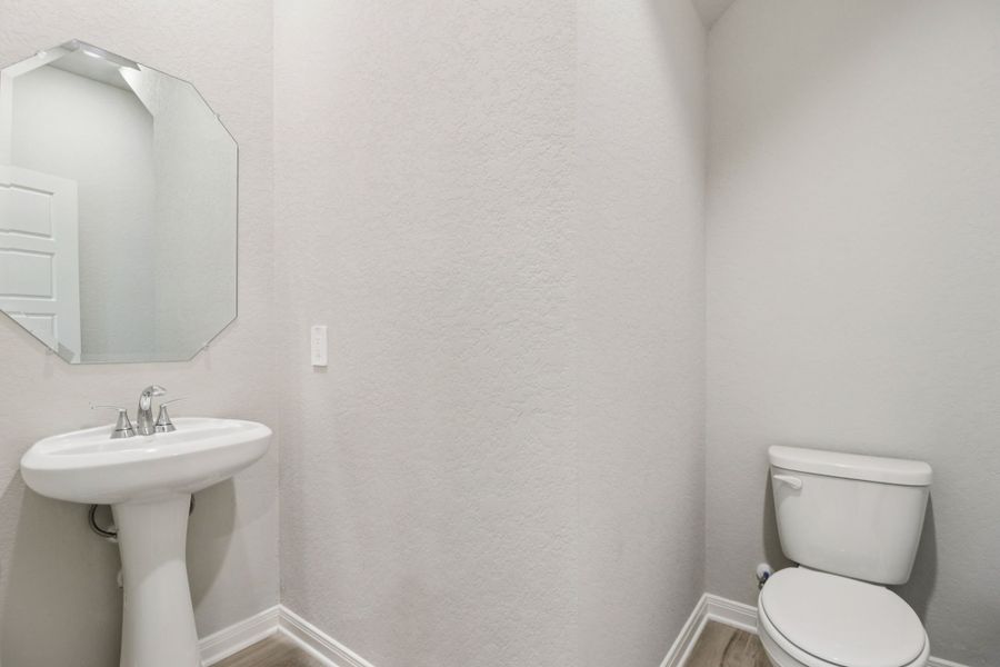 Furnished interior view inside a new home in Legendary Trails - Premier Series, Cibolo (Image 9).