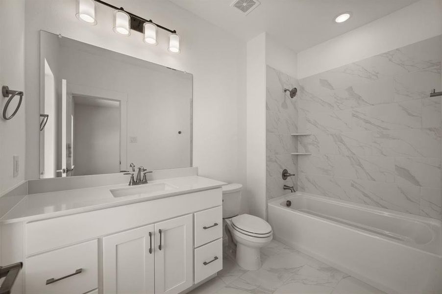 Your guests will love having their own private en suite bath!