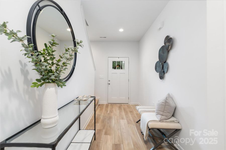 Furnished interior view inside a new home in Northway at Echo Glen, Charlotte (Image 29).