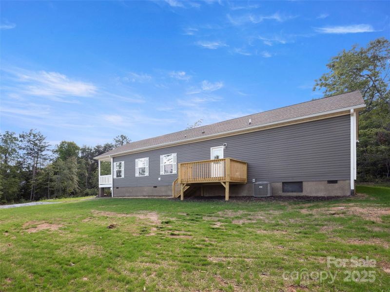 Front exterior of a new home in , Hendersonville, NC, highlighting curb appeal (Image 22).