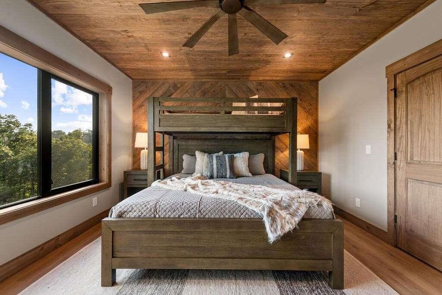 Furnished interior view inside a new home in , Blue Ridge (Image 5).
