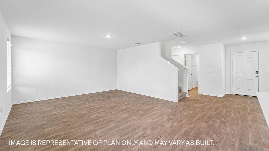 Spacious, unfurnished interior of a new home in Prairie Lakes, Buda (Image 20).