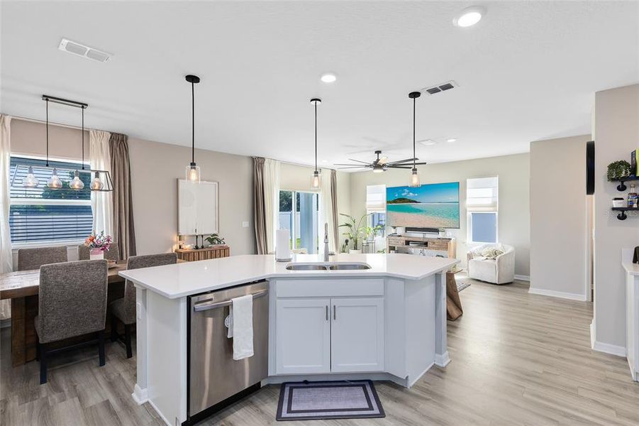Furnished interior view inside a new home in Siena Reserve, St. Cloud (Image 18).