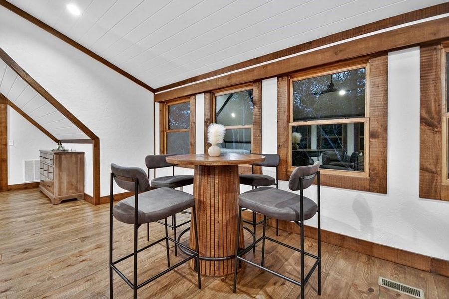 Furnished interior view inside a new home in , Mineral Bluff (Image 28).