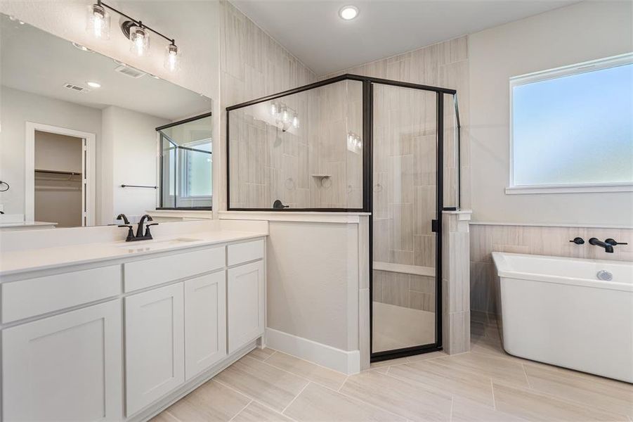 Furnished interior view inside a new home in Fannin Ranch, Leonard (Image 6). Furnished interior view inside a new home in Fannin Ranch, Leonard (Image 6).