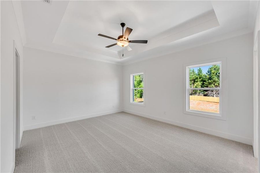 Spacious, unfurnished interior of a new home in , Suwanee (Image 28).