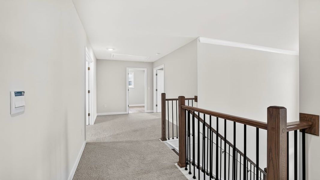 Spacious, unfurnished interior of a new home in Sunset Summits, Spartanburg (Image 26). Spacious, unfurnished interior of a new home in Sunset Summits, Spartanburg (Image 26).