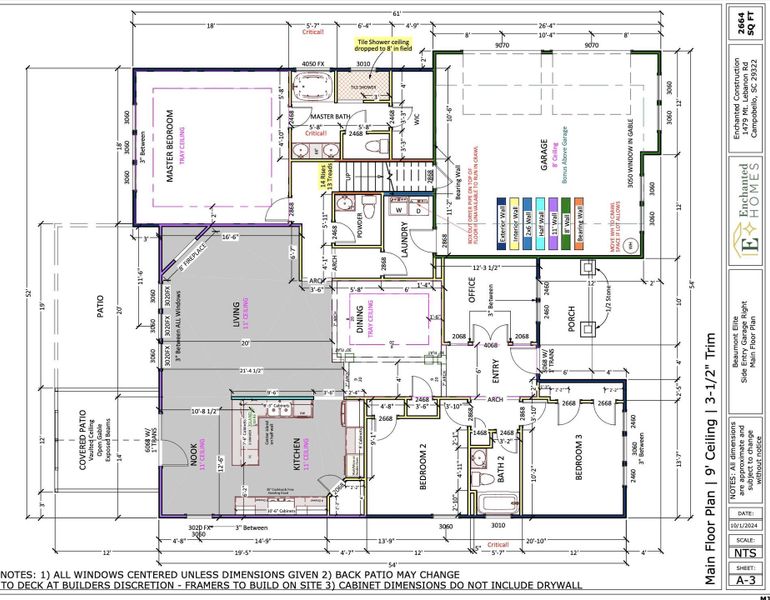 2D floor plan layout of this home in Sky View, Columbus, NC (Image 3). 2D floor plan layout of this home in Sky View, Columbus, NC (Image 3).