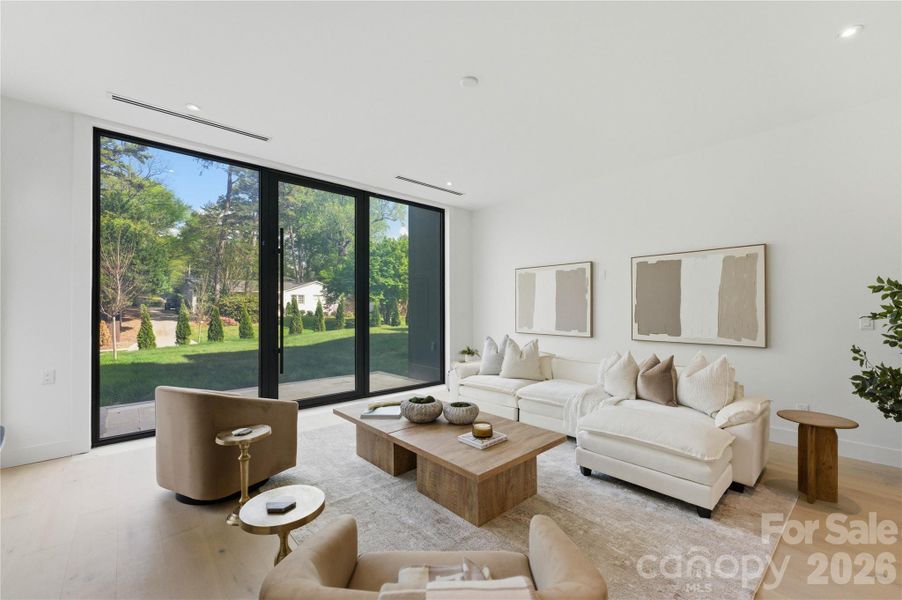 Furnished interior view inside a new home in , Charlotte (Image 3).