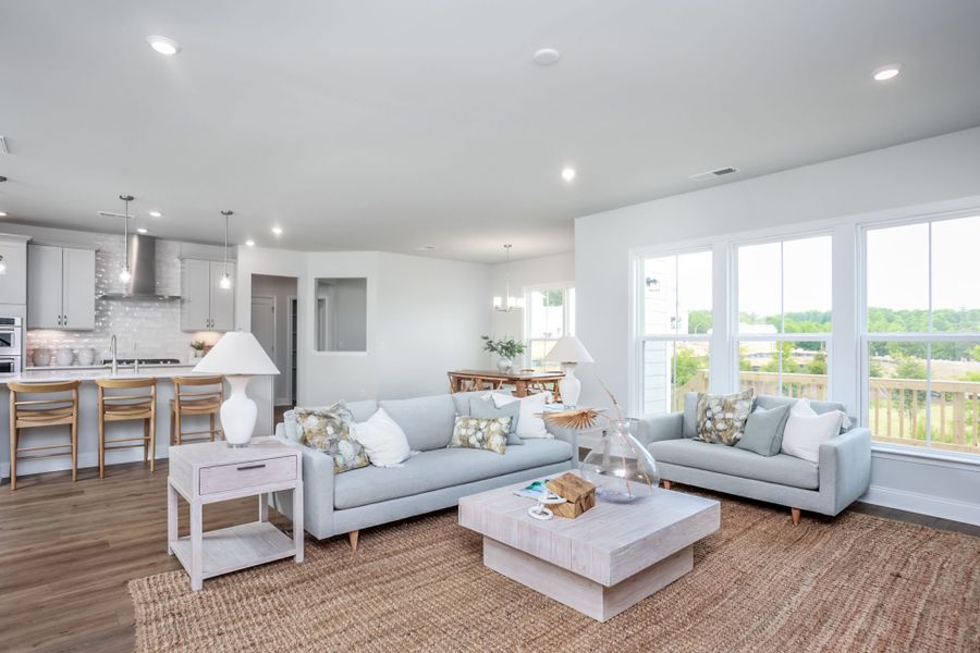Representative furnished interior of a home built from the Valleybrook by Pulte Homes in Lewiston Meadows, Greensboro (Image 13).