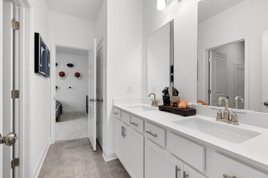 Furnished interior view inside a new home in Auburn Glen, Dacula (Image 19).