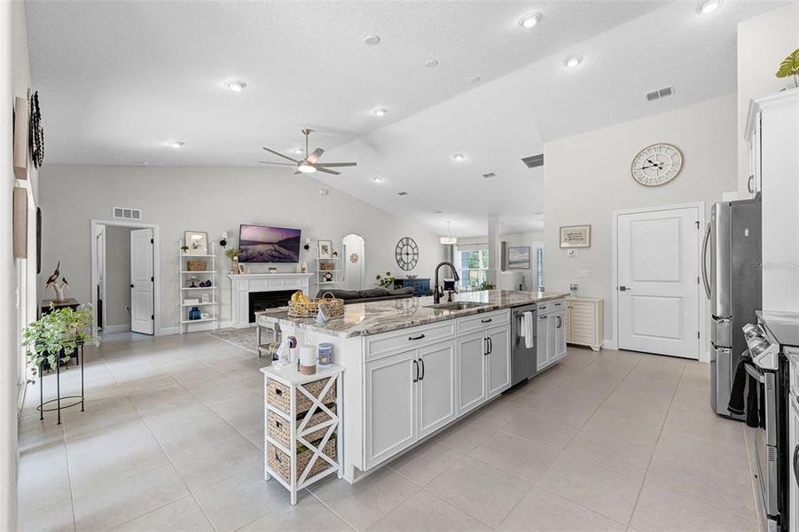 Furnished interior view inside a new home in , Palm Coast (Image 12).
