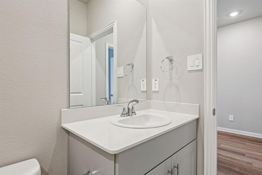 Photo is not of the actual home, but is an inspirational photo of builder’s model home and may depict options, furnishings, and/or decorator features that are not included.