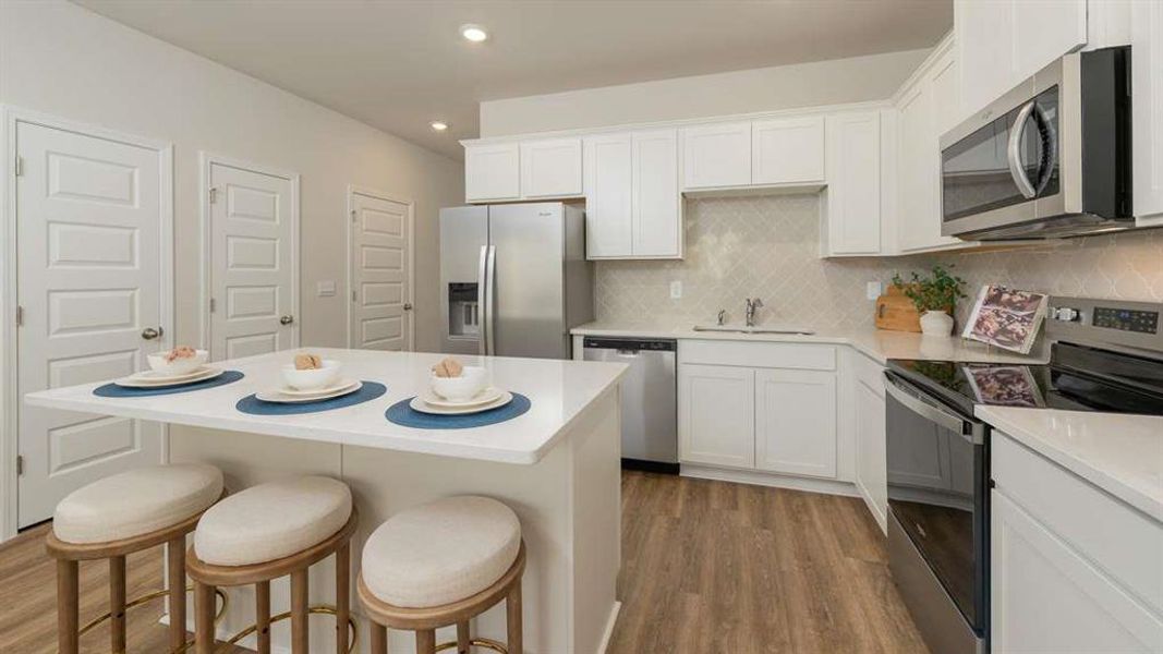 Furnished interior view inside a new home in Young's Crossing, Stone Mountain (Image 9).