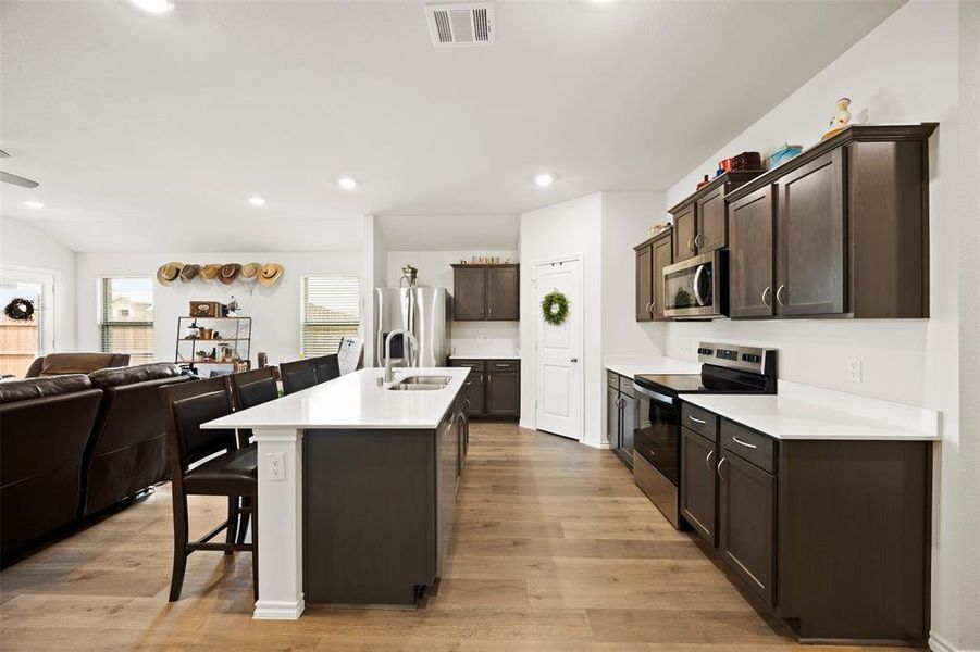 Furnished interior view inside a new home in , Lancaster (Image 10).