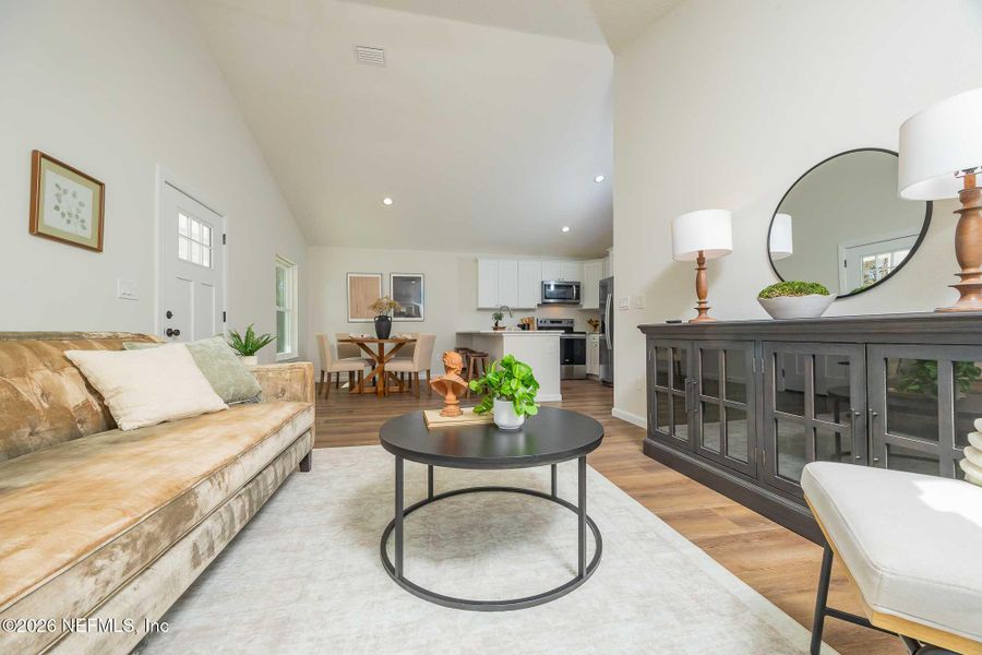 Furnished interior view inside a new home in , St. Augustine (Image 14). Furnished interior view inside a new home in , St. Augustine (Image 14).