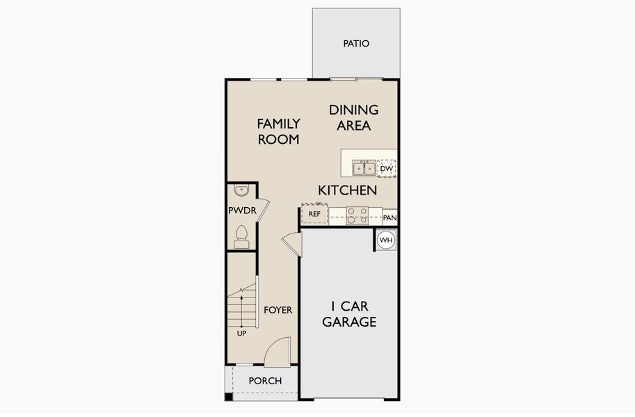 2D floor plan layout of this home in Pinckney Place, North Charleston, SC (Image 3).