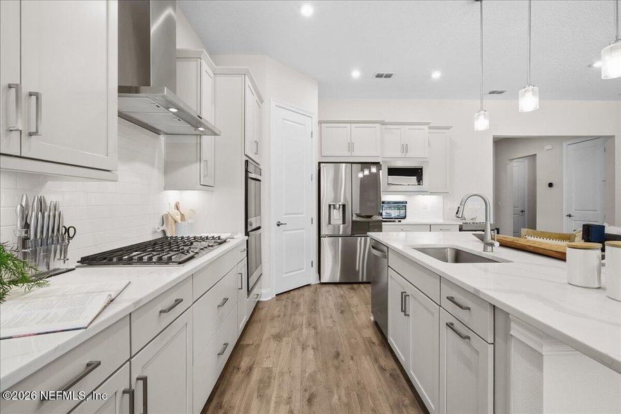 Furnished interior view inside a new home in , St. Johns (Image 16).