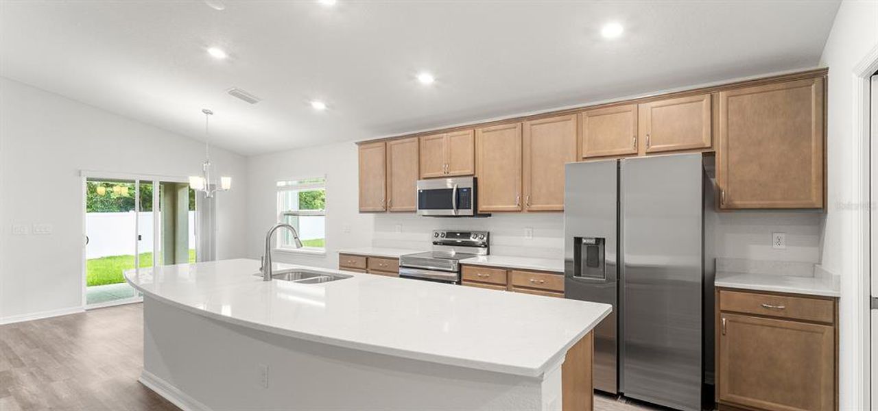 Furnished interior view inside a new home in Vista Trace, Belleview (Image 6).