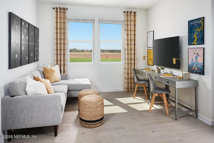Furnished interior view inside a new home in , Palm Coast (Image 8).