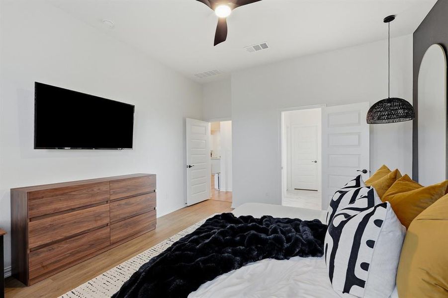 Furnished interior view inside a new home in , Rhome (Image 14). Furnished interior view inside a new home in , Rhome (Image 14).