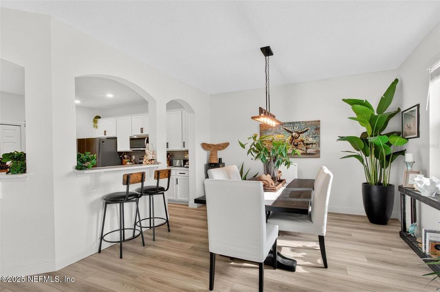 Furnished interior view inside a new home in Sawmill Creek at Palm Coast Park, Palm Coast (Image 36).