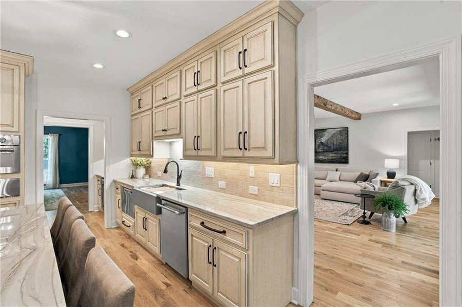 Furnished interior view inside a new home in , Auburn (Image 57).